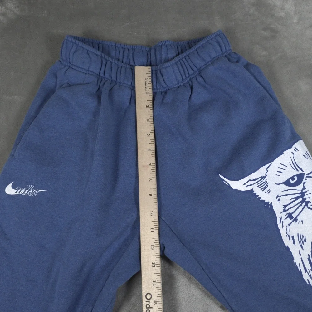 Kentucky Wildcats Sweatpants Mens Small Blue Nike NCAA Basketball Logo Tapered